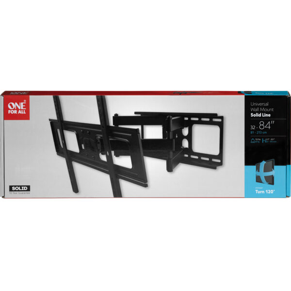 One For All WM4661 32-90 inch TV Bracket Turn 120 Double Solid Series - Image 2