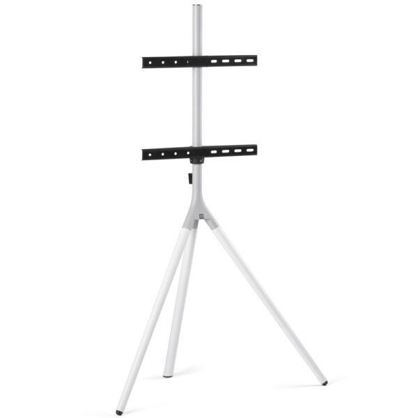 One For All Full WM7462 Metal Tripod TV Stand for Screen Size 32-65 inch - Arctic White