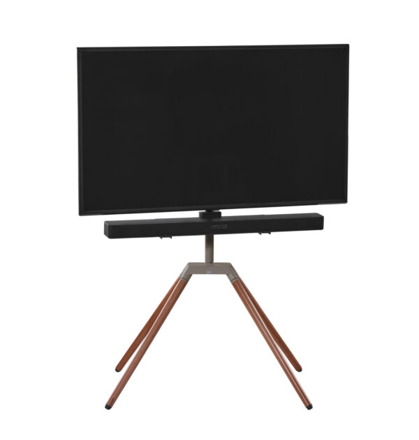 One For All WM7475 Quadpod Universal TV Stand suitable TV's 32-70 inch - Dark - Image 2