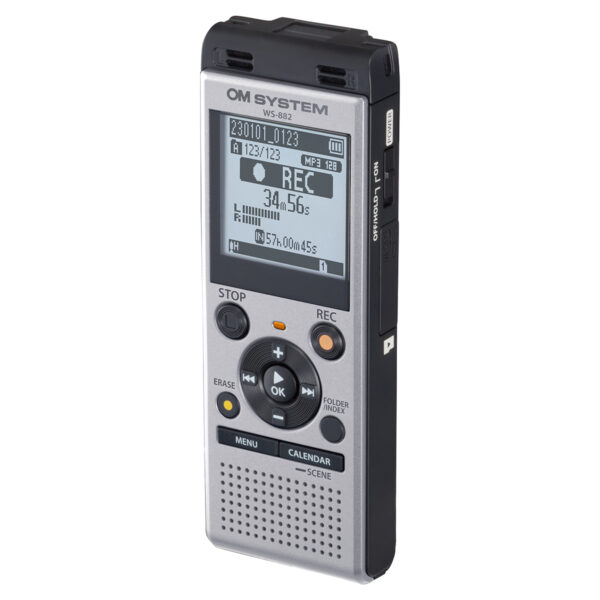 Olympus WS882 Digital Voice Recorder 4GB with Built-in USB plus Micro SD Slot - Image 2