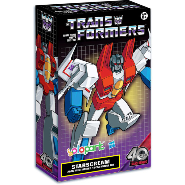 Transformers YPAMKG1SC Generation One Mini Series Model Kit 10cm - Starscream - Image 4