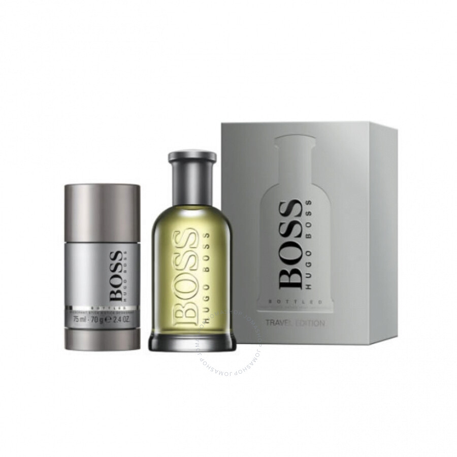 boss-bottled-no6-by-hugo-boss-travel-edition-set-m-8005610460598 Hugo Boss Boss Bottled Gift Set 100ml EDT + 75ml Deodorant Stick - Image 1