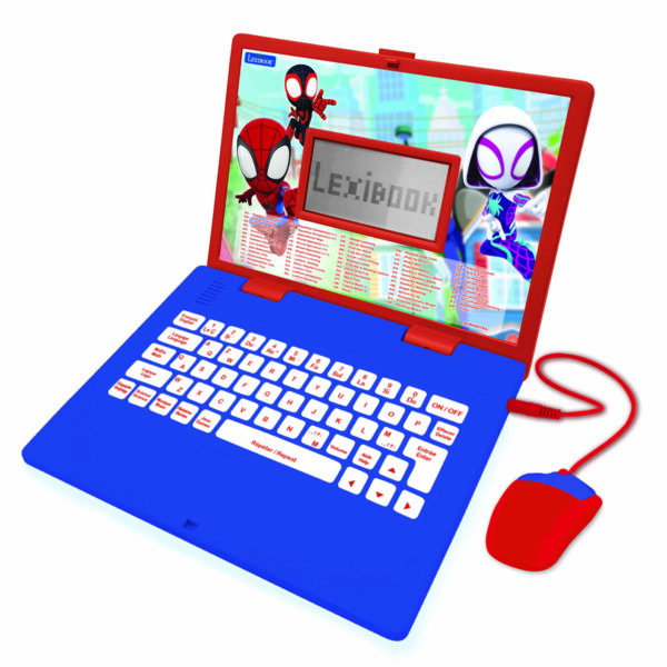 Lexibook JC598SPI1 Spider-Man Bilingual Educational Laptop with 124 Activites