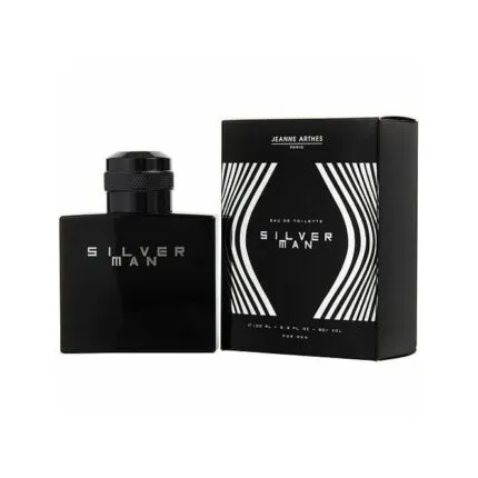 Jeanne Arthes Silver Man Eau de Toilette 100ml Spray