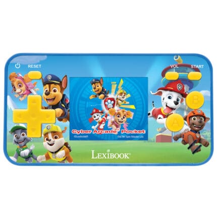 Lexibook JL1895PA Handheld Console Mini Cyber Arcade 150 Games including Paw Patrol