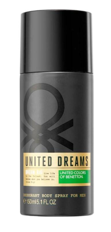 Benetton United Dreams Dream Big for Men Deodorant Spray 150ml
