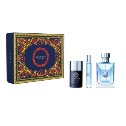 Versace Pour Homme Gift Set 100ml EDT + 75ml Deodorant Stick + 10ml EDT