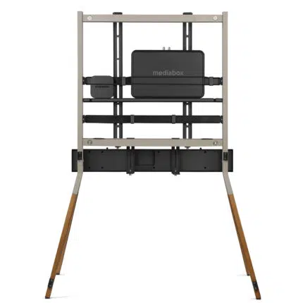 One For All WM7481 Falcon Universal TV Stand for Screen Size 32-70 inch with Soundbar Holder