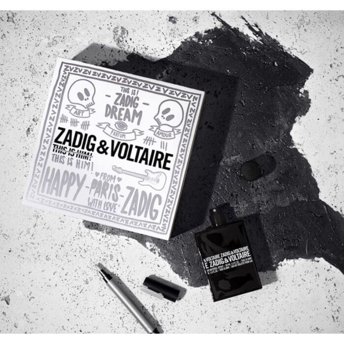 Zadig & Voltaire This is Him Gift Set 50ml EDT + 50ml Shower Gel - Image 2