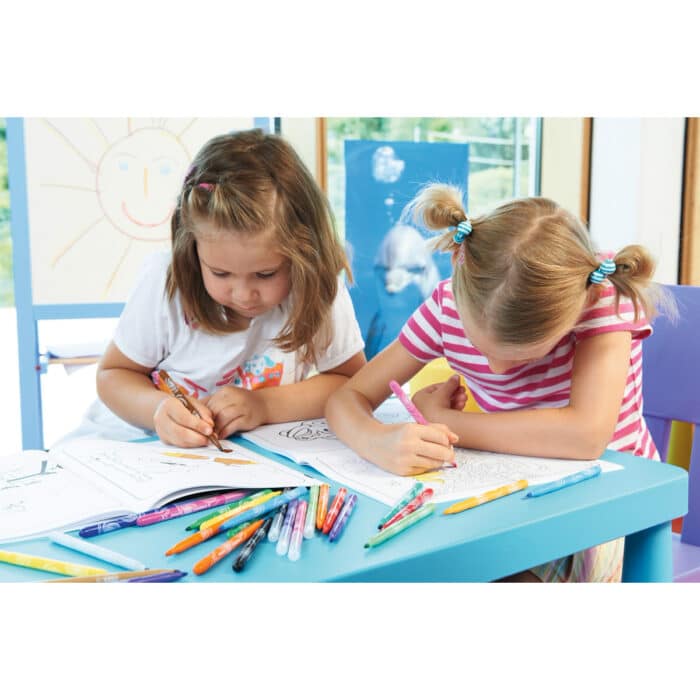 Stabilo 280/12-01 Power Medium Fibre-Tip Pen - Pack of 12 - Assorted Colours - Image 4