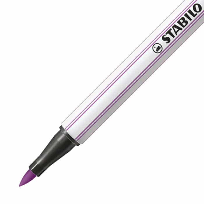 Stabilo 568/10-21-20 Arty Pen 68 Brush Premium Fibre-Tip Pen with Brush Tip 10pk - Image 2
