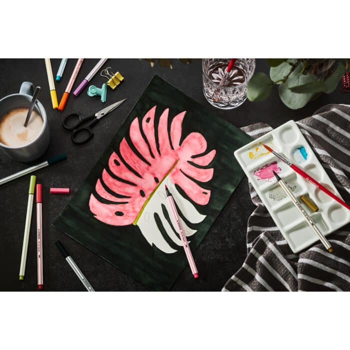 Stabilo 568/10-21-20 Arty Pen 68 Brush Premium Fibre-Tip Pen with Brush Tip 10pk - Image 5