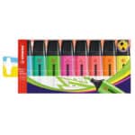 Stabilo 70/8 Highlighter Boss Original Pack Of 8 - Assorted Colours