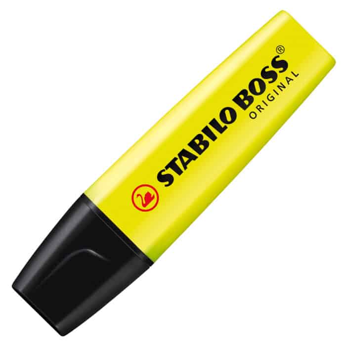 Stabilo 70/8 Highlighter Boss Original Pack Of 8 - Assorted Colours - Image 4