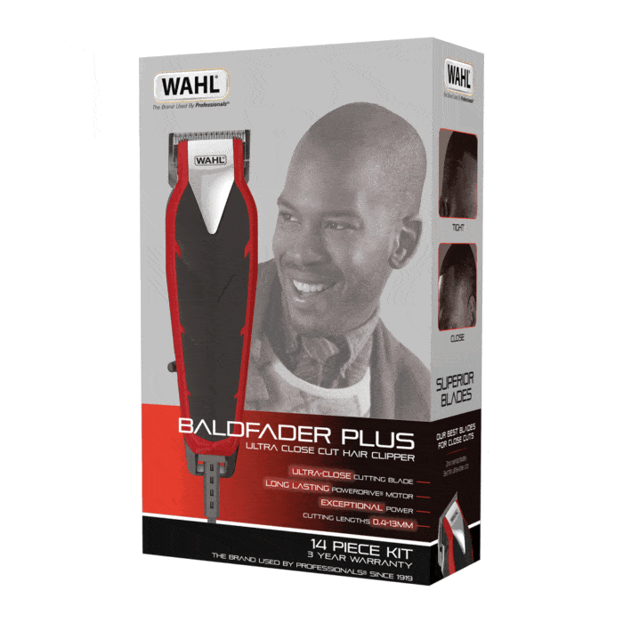 Wahl 79111/802 Baldfader Plus Ultra Close Cut Hair Clipper - Image 4