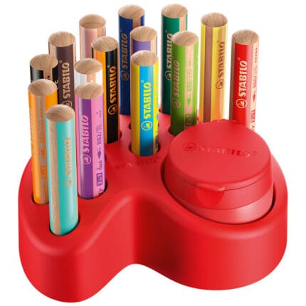 Stabilo Multi-Talented Pencil Woody 3 In 1  - 15pk Assorted Colours