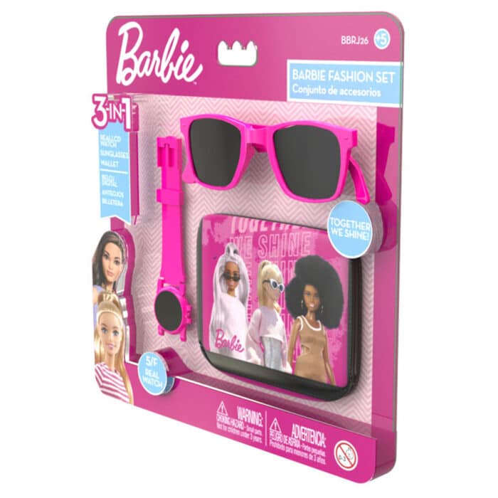 Barbie  3-in-1 Giftset with Watch, Sunglasses and Wallet - Image 2