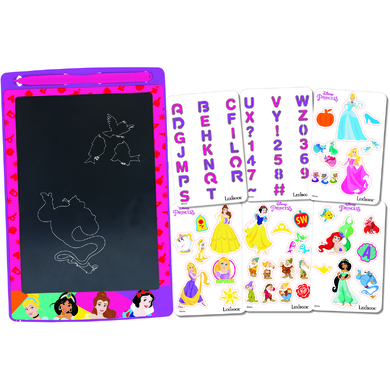 Lexibook CRT10D Stitch 11 inch Multicolor Learning Drawing E-ink Tablet with Stencils - Creative Educational Tool for Kids
