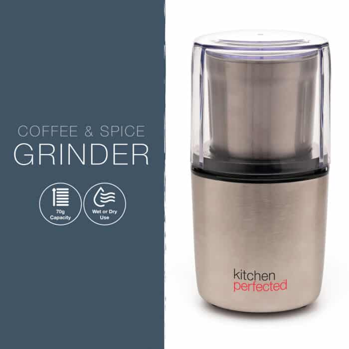Lloytron E5610SS KitchenPerfected 200W 70G Spice / Coffee Grinder - Image 2