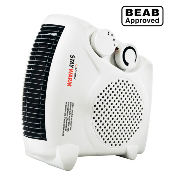Lloytron F2003 2000w Fan Heater with 2 Heat Settings & Cool Blow
