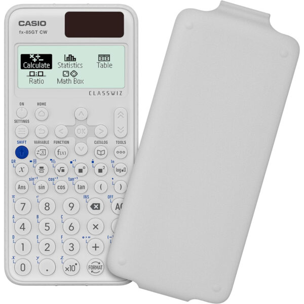 Casio FX85GTCW-WE ClassWiz GCSE Scientific Calculator Dual Powered - White - Image 2