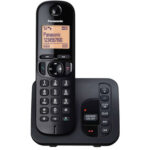 Panasonic KXTGC220EB Digital Cordless Answer Phone with Nuisance Calls Block Single - Black