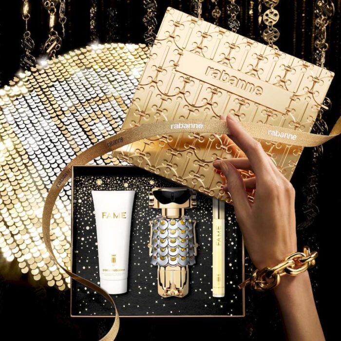 Paco Rabanne Fame Gift Set 80ml EDP + 100ml Body Lotion + 10ml EDP - Image 2