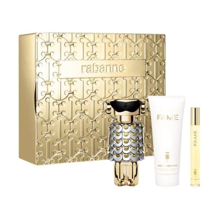 Paco Rabanne Fame Gift Set 80ml EDP + 100ml Body Lotion + 10ml EDP