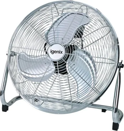Igenix DF1800 18 Inch Floorstanding Air Circulator Fan Chrome