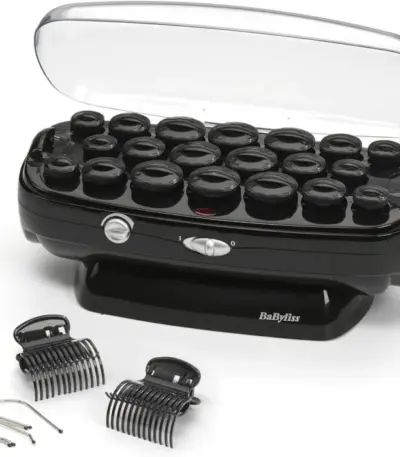 BaByliss 3035U Hair Rollers: 20 Rollers + Pins for Easy Styling