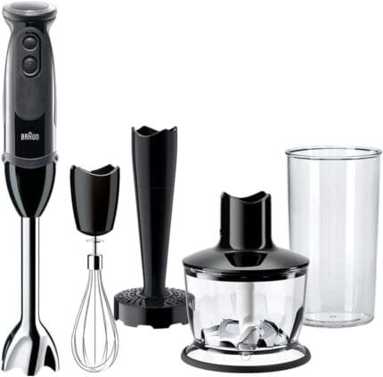 Braun MQ5237 Hand Blender | 4 in 1 | 21 Speed | Smart Rotate