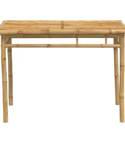 vidaXL Garden Dining Table 110x55x75 cm Bamboo