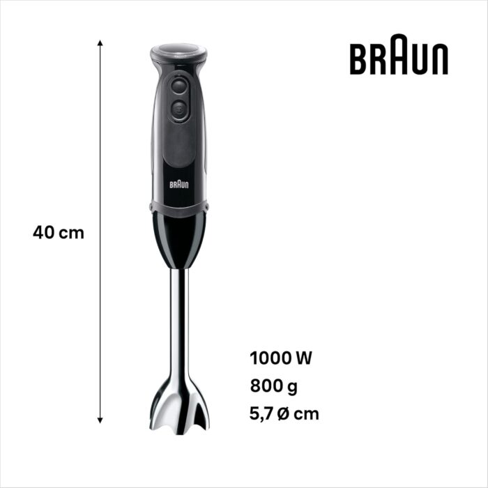 Braun MQ5237 Hand Blender | 4 in 1 | 21 Speed | Smart Rotate - Image 7