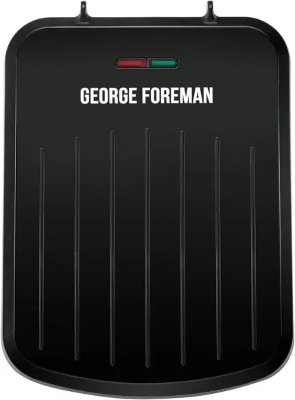 George Foreman 25800 Small  | 2 Portion | Fit Grill | Black