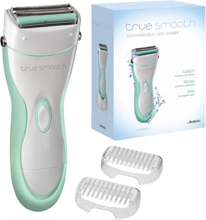 BaByliss 8770BU Lady Shaver True Smooth Rechargeable: Stay Hair Free