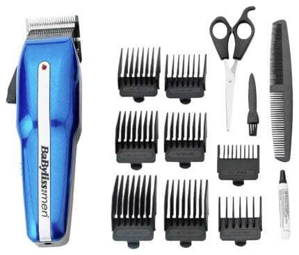 BaByliss 7498CU Hair Clipper | Cord-Cordless | 15 pc – Precision and Flexibility