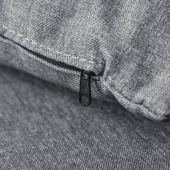 Homcom Pull Out Sofa Bed, Fabric 2 Seater Sofa Couch for Living Room, Grey - Image 8