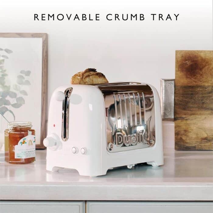 Dualit 2 Slice Lite Toaster White DA4203: Compact and versatile - Image 2