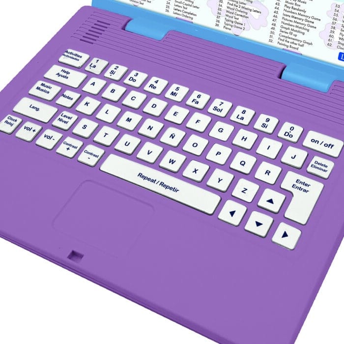 Disney Stitch Bilingual Educational Laptop with 124 Activities - Fun Learning for Kids - Image 4