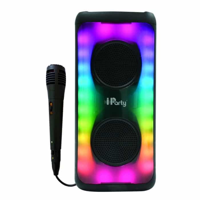 Lexibook K8330 Flame Bluetooth Speaker with Mic and Party Lights - Ultimate Sound and Light Show Experience