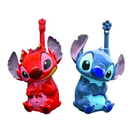 Disney Stitch 3D Walkie-Talkies - 500M Range for Kids