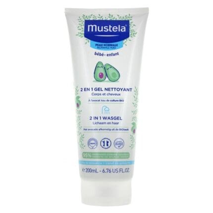 Mustela B?b?-Enfant 2 in 1 Cleansing Gel 200ml - Normal Skin