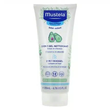 Mustela B?b?-Enfant 2 in 1 Cleansing Gel 200ml - Normal Skin