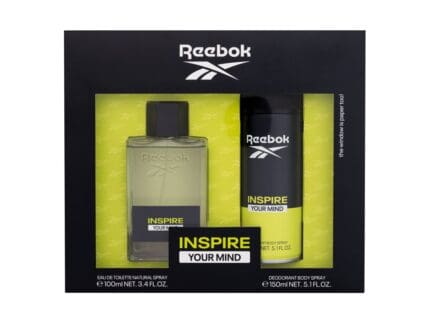 Reebok Inspire Your Mind Men Gift Set 100ml EDT + 150ml Deodorant Spray