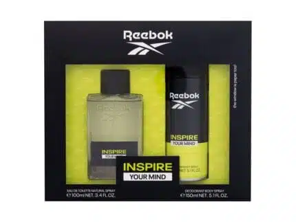 Reebok Inspire Your Mind Men Gift Set 100ml EDT + 150ml Deodorant Spray