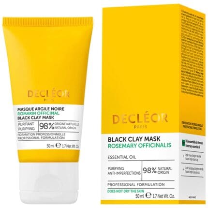 Decl?or Rosemary Officinalis Black Clay Mask 100ml