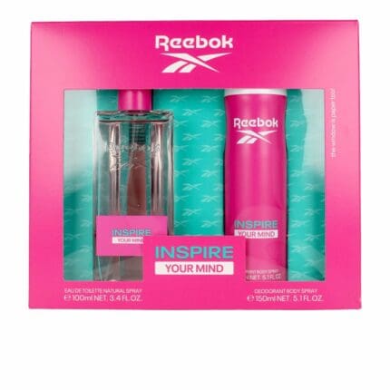 Reebok Inspire Your Mind Woman Gift Set 100ml EDT + 150ml Body Spray