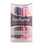 Pressit Refillable Perfume Atomiser Duo Pack - Pink & Black