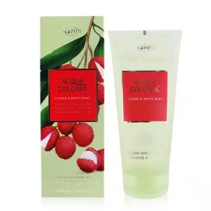 Maurer & Wirtz  4711 Acqua Colonia Lychee & White Mint Aroma Shower Gel 200ml