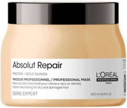 L'Oreal Serie Expert Absolut Repair Golden Gold Quinoa And Protein Hair Mask 500ml
